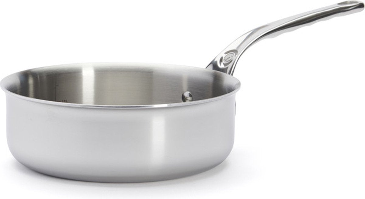 Debuyer de buyer affinity - sauté pan with straight edge - stainless steel - ø20cm - pfas-free-0