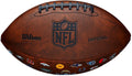 Wilson - nfl - american football - official size - throwback - 32 team logo football - brown - adults-0
