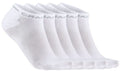 Craft active shaftless sock 5-pack unisex sports socks - white-0