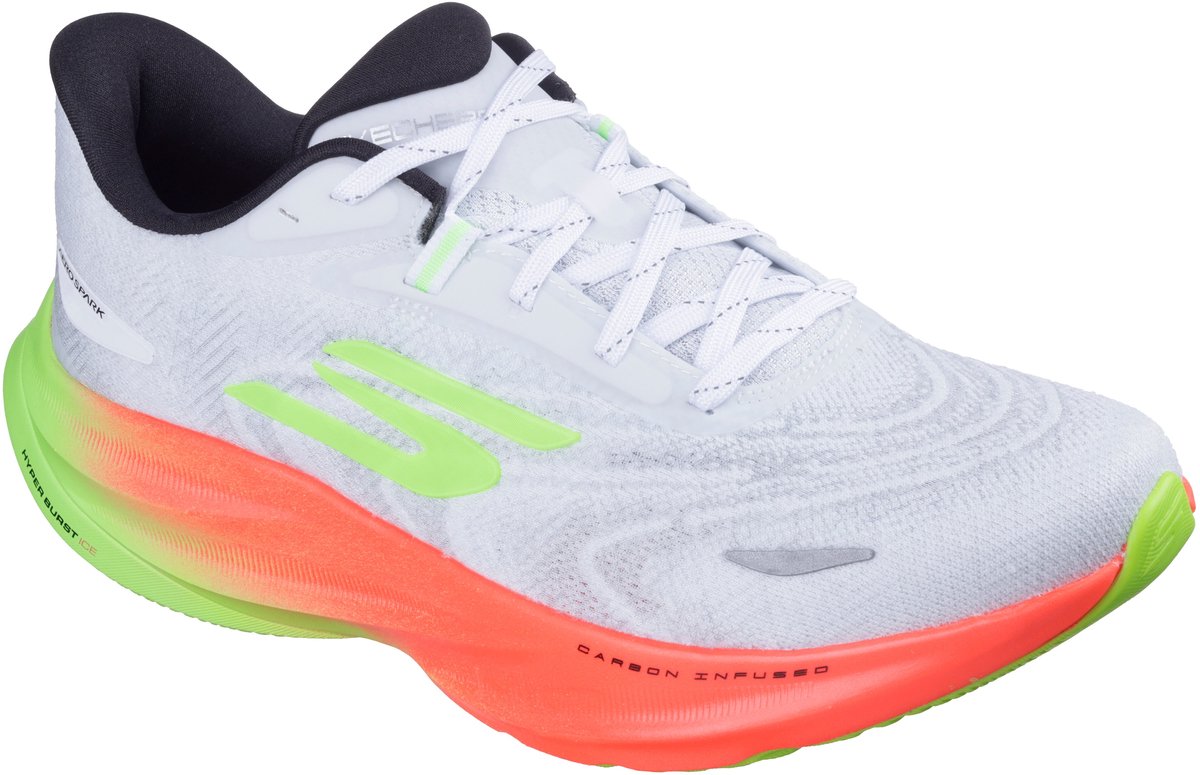 Skechers skx aero spark men's sports shoes - white