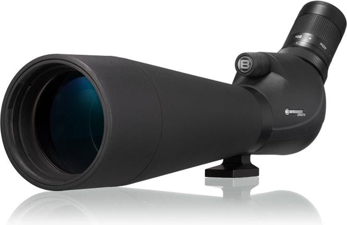 Bresser corvette spotting scope 20-60x80 – waterproof – binoculars with zoom – for bird watching, nature and wildlife-0
