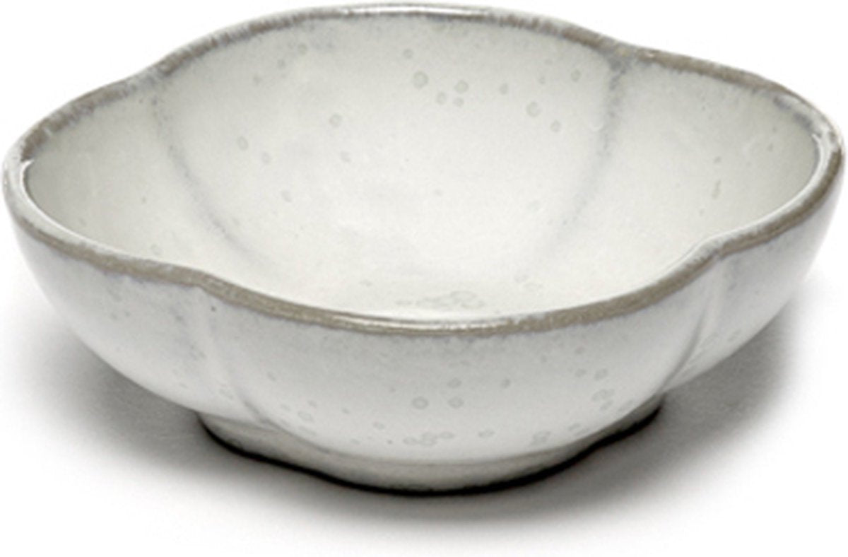 Serax - sergio herman inku - ribbed bowl s - white - 9 ø - 4 pieces-0