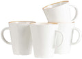 Gimex linea line mug - gold - 350 ml - 4 pieces-0