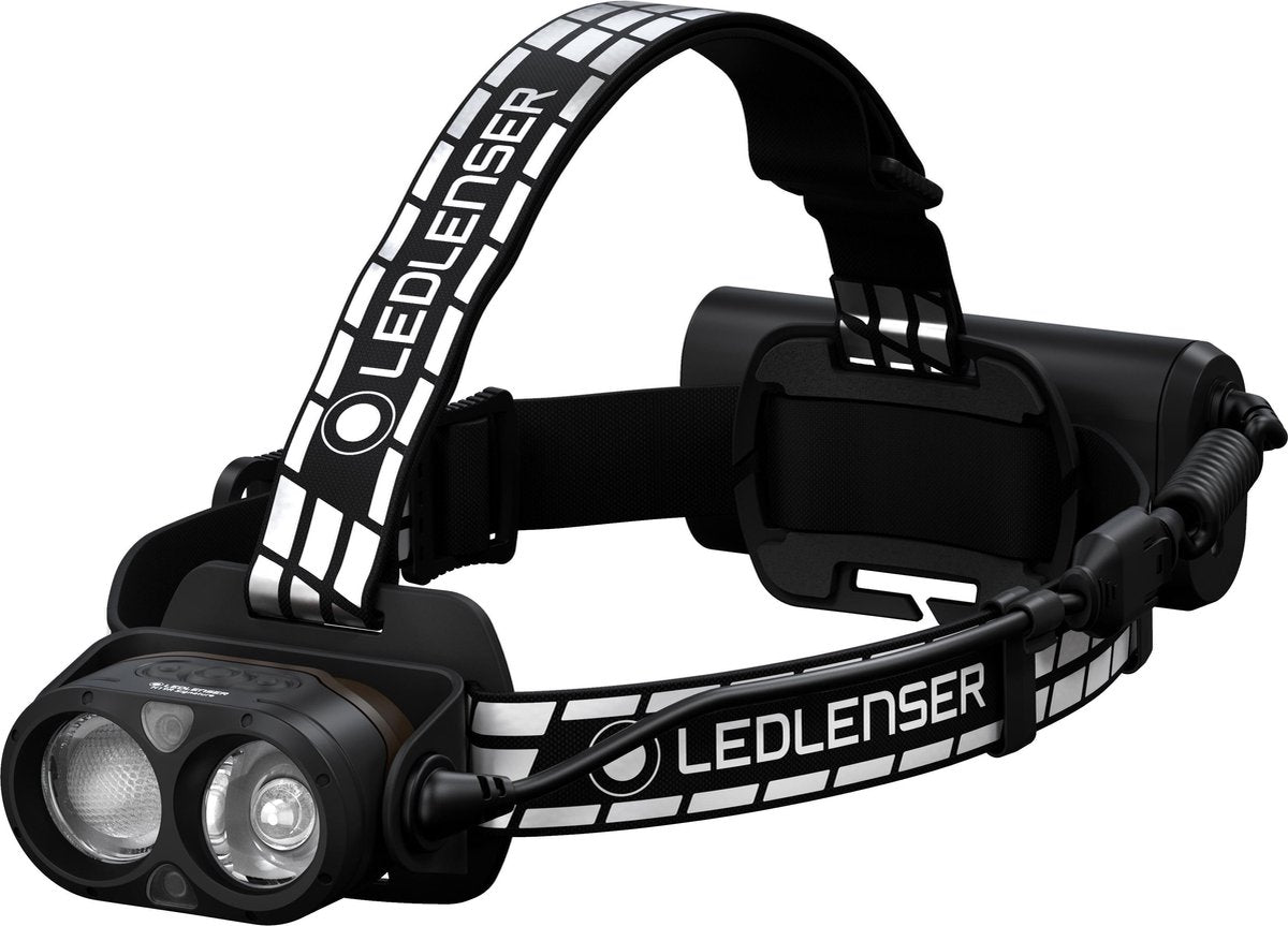 Ledlenser h19r signature - headlamp - rechargeable - 4000 lumens - ip68 - focus - bluetooth-0