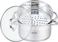 Klausberg 7144 - steam pan - 3 parts - 24 cm - 5 liters-0
