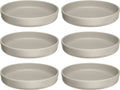 Leonardo roma plate deep 20cm beige - set 6-0