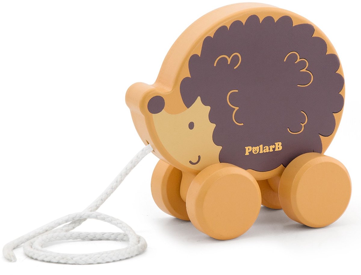 PolarB egel houten trekfiguur 44003-0