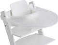 Playtray - table top for Stokke Tripp Trapp - dining tray - with strap - transparent-0