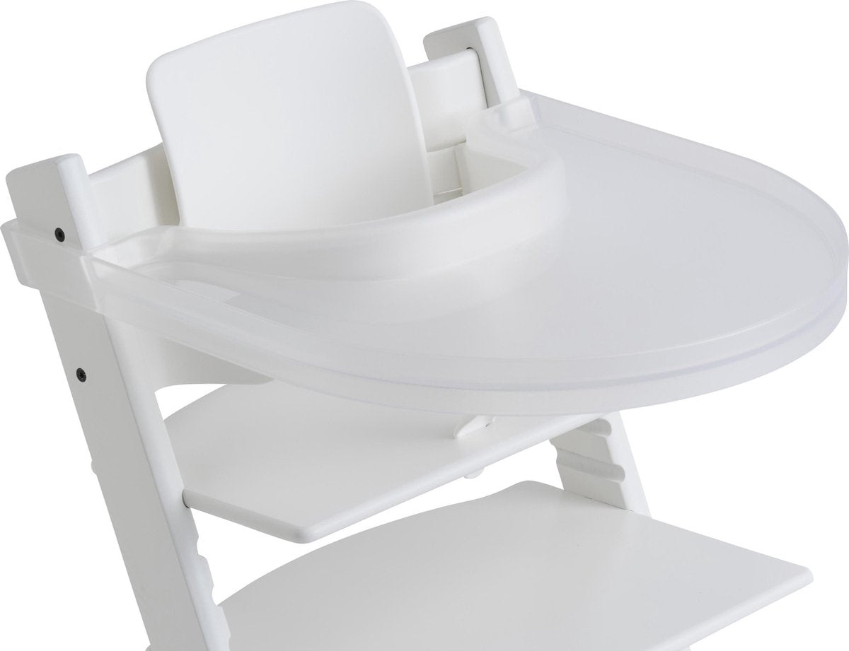 Playtray - table top for Stokke Tripp Trapp - dining tray - with strap - transparent-0