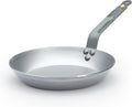 Debuyer de buyer mineral b frying pan 24 cm – sheet steel – pfas-free – natural non-stick effect – made in France-0