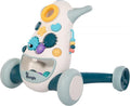 Bo jungle - walking trainer toddler - baby walker - baby walker - light and music - with balls - with brake - with storage compartment - walking aid jumpy blue-0