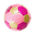 Duckiez metallic football pink, 15cm-0