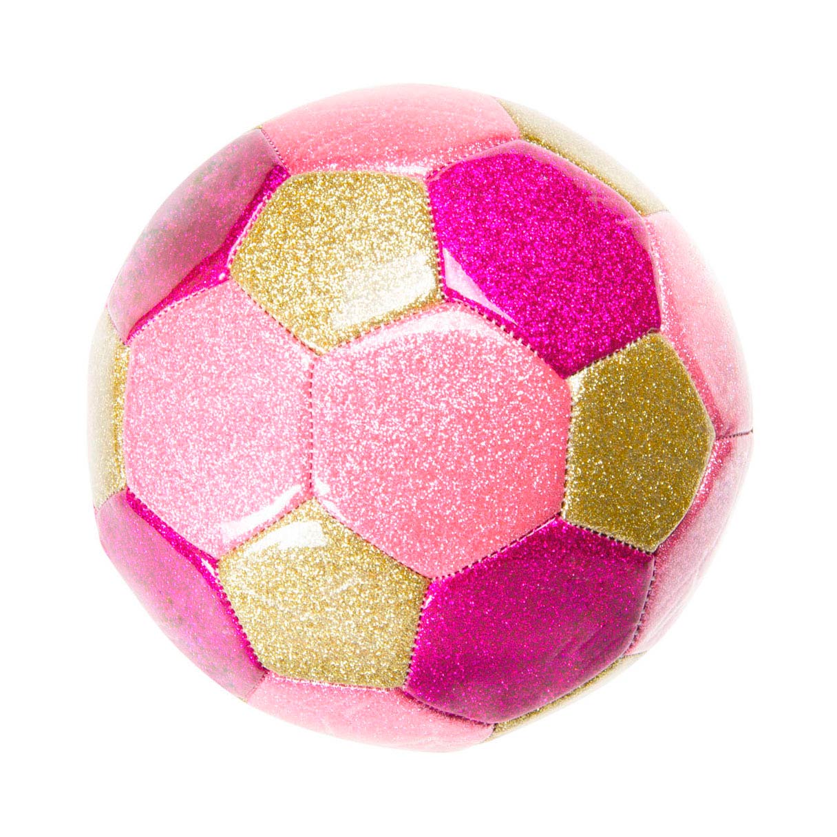 Duckiez metallic football pink, 15cm-0