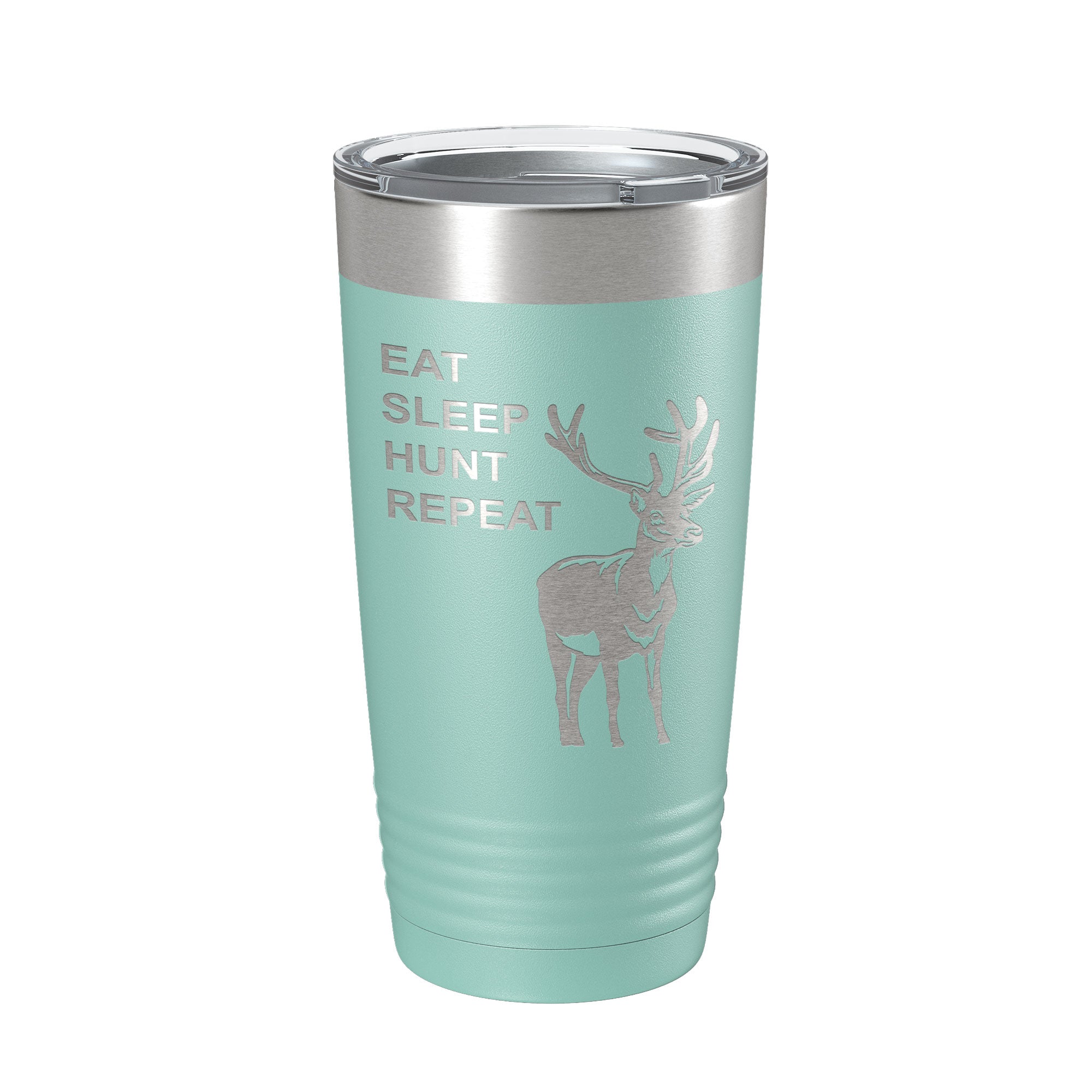 Deer Hunter Tumbler Eat Sleep Hunt Repeat Travel Mug Deer Hunting Insulated Laser Engraved Coffee Cup Gift 20 oz-12