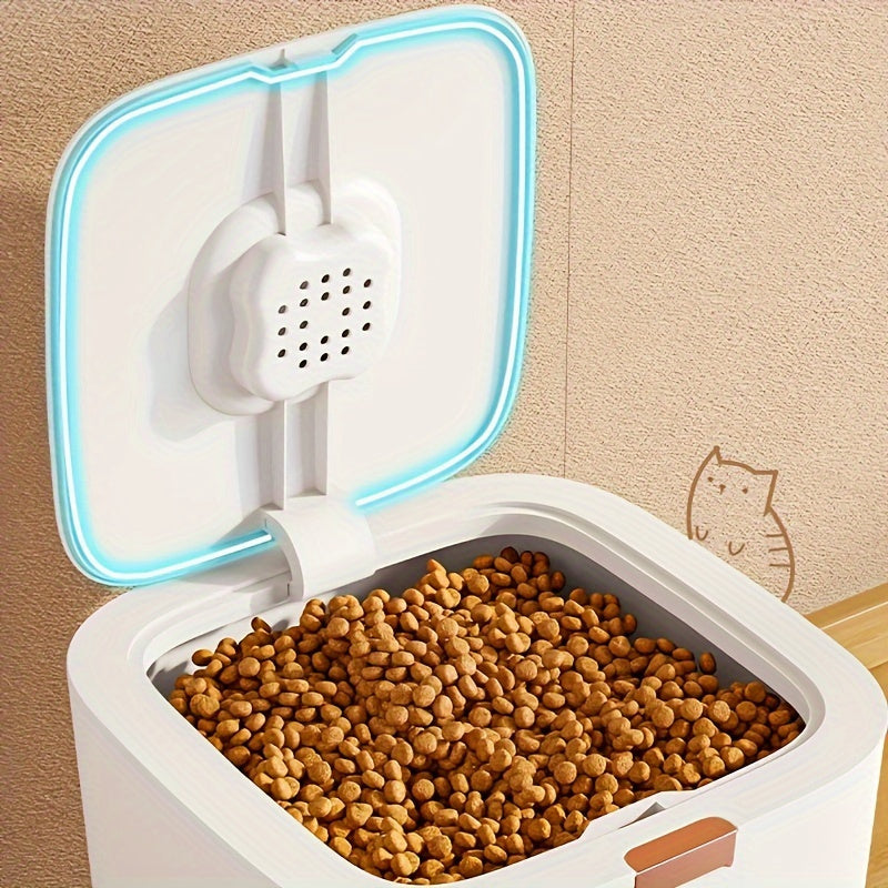 NNETM Airtight Pet Food Storage Container Flip-Top Lid-4