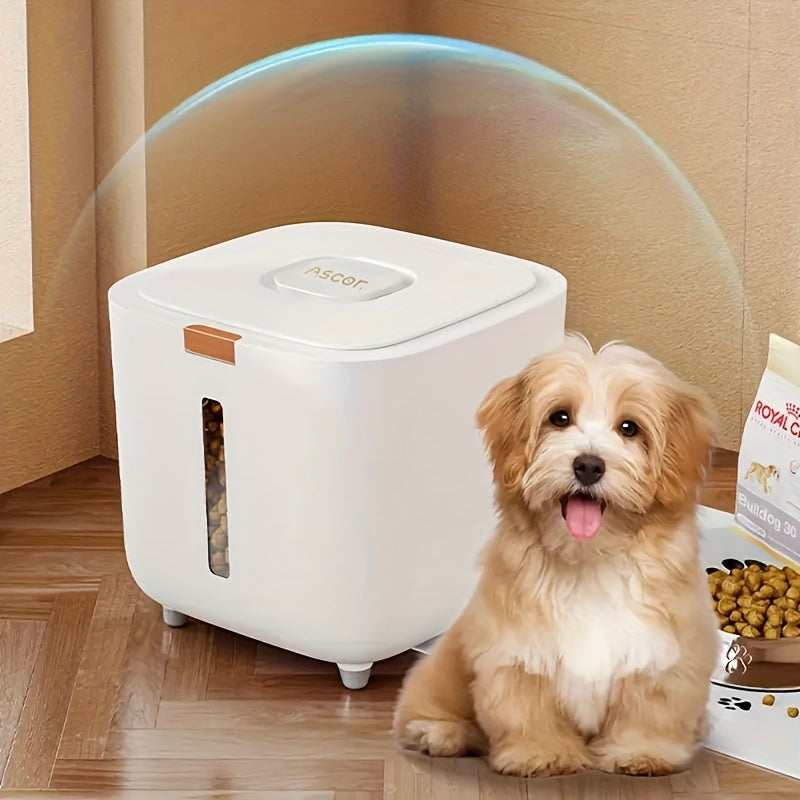 NNETM Airtight Pet Food Storage Container Flip-Top Lid-2