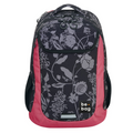Herlitz be bag.Active Mystic Flowers Hátizsák - Rózsaszín/Fekete-0