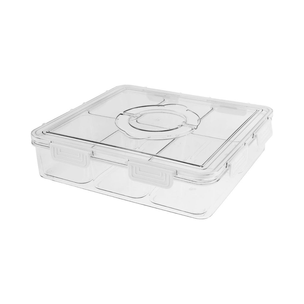 Snack Organiser & Fridge Storage Set – 7-Piece with Handle