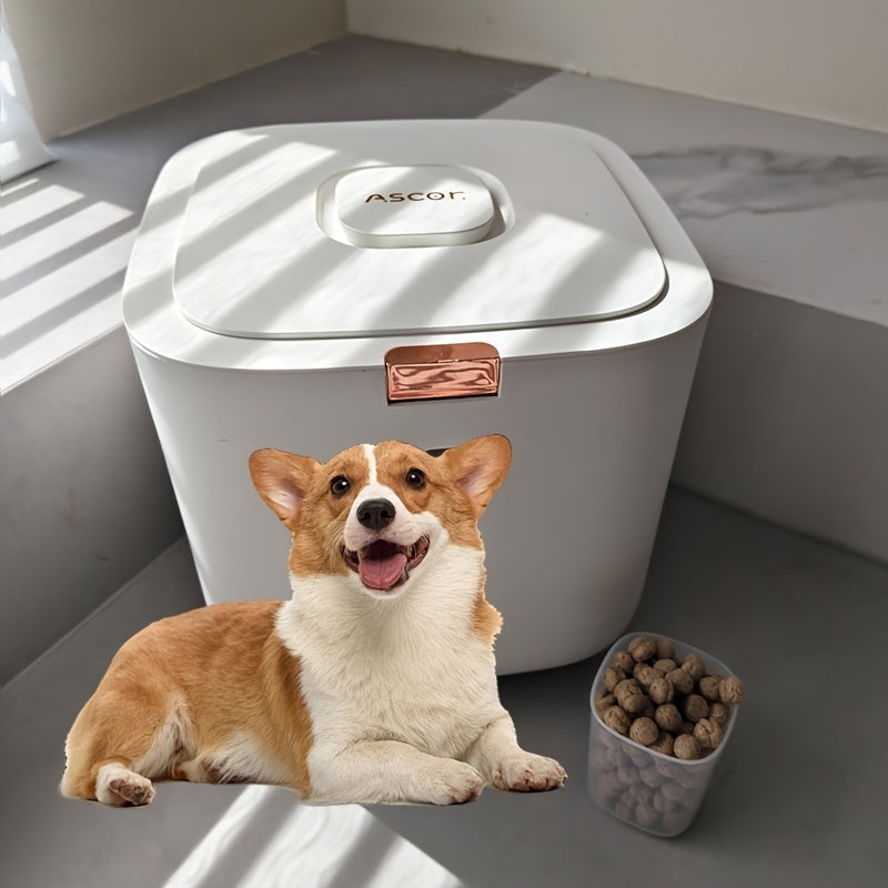 NNETM Pet Food Storage Container Flip-Top-3