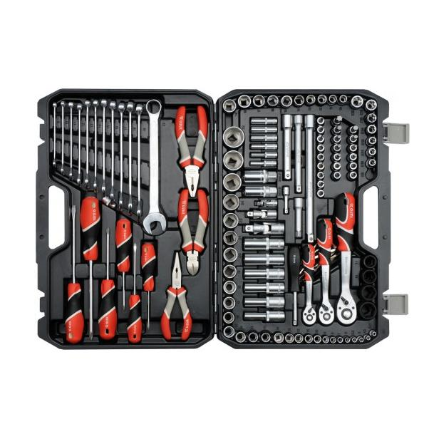 Yato Gola set 1/2", 3/8", 1/4" 129 pcs-0