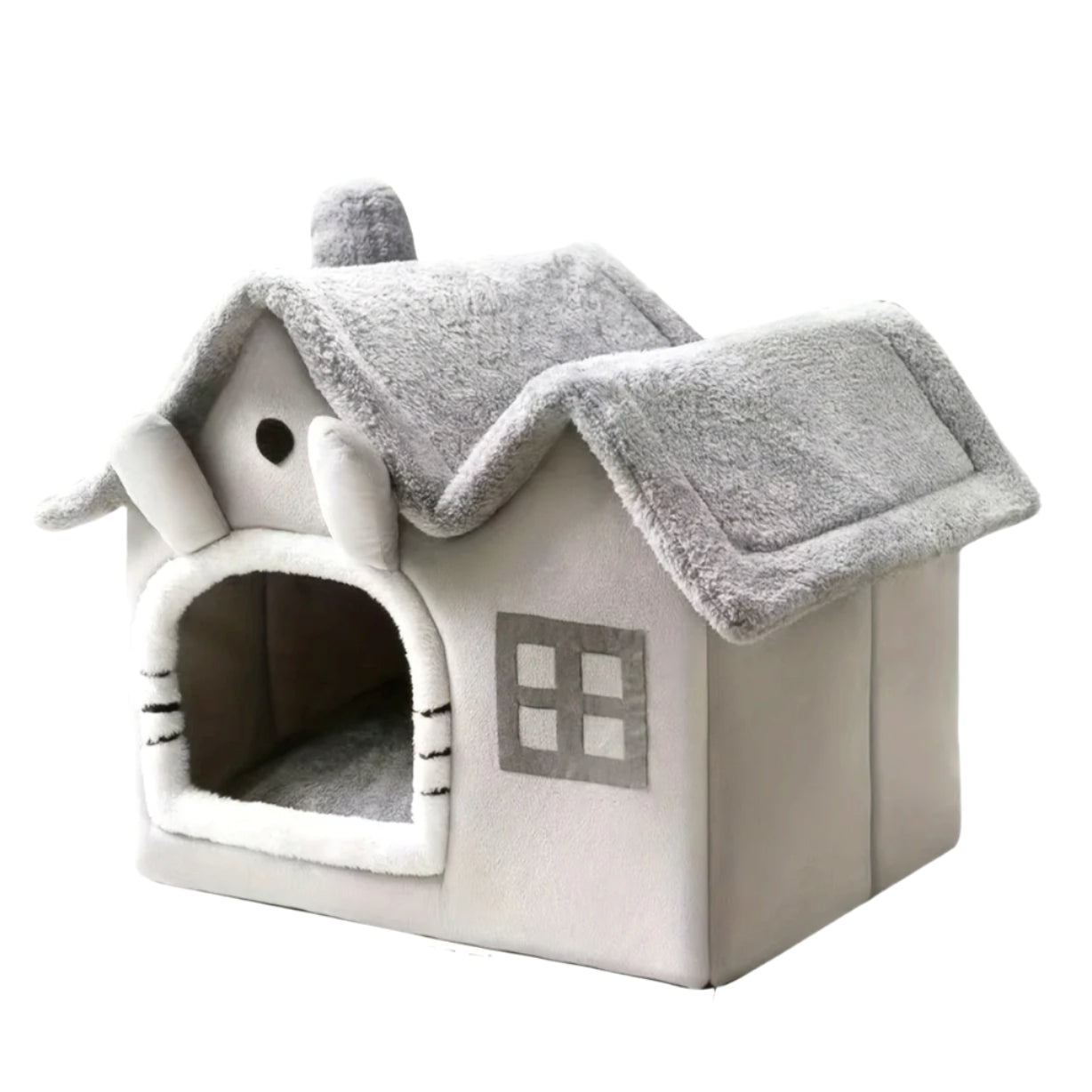 NNETM Classic Soft Cat House Bed for Small Pets-0