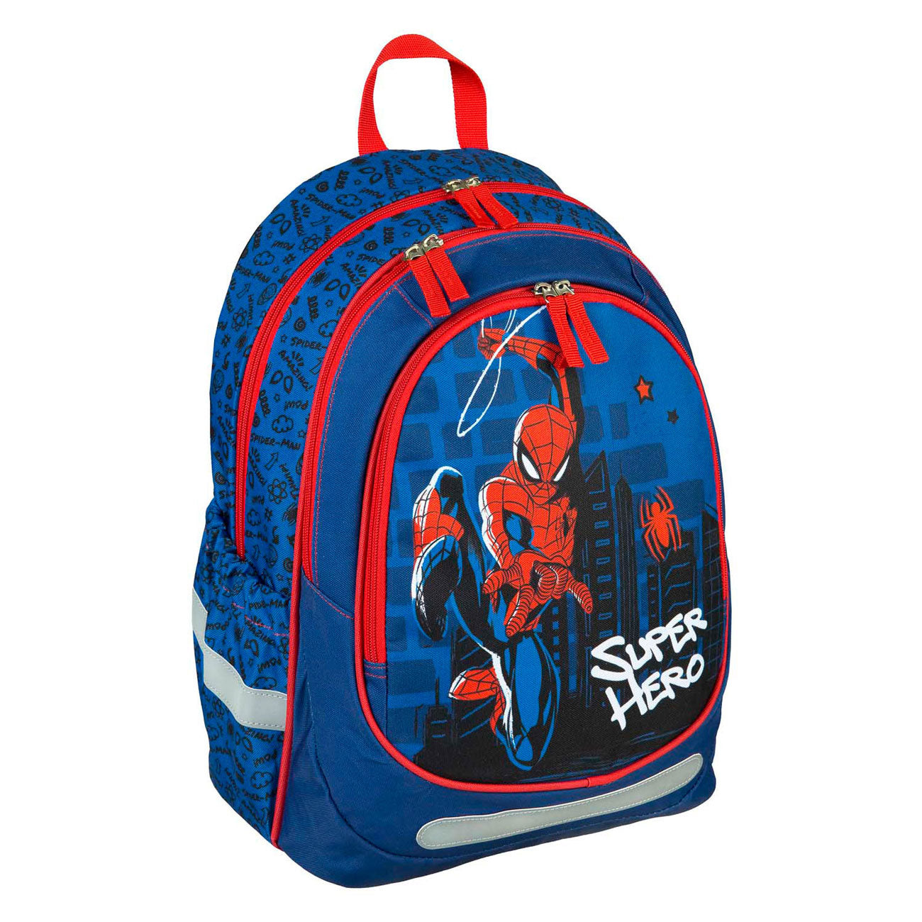 Undercover ergonomic school backpack spider-man