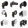 Falcon Eyes Universal Speedlite Camera Flash Strobist Set SGA-K9-0