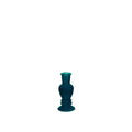 Ideas 4 seasons candlestick vase Venice velvet green ø5cm-0