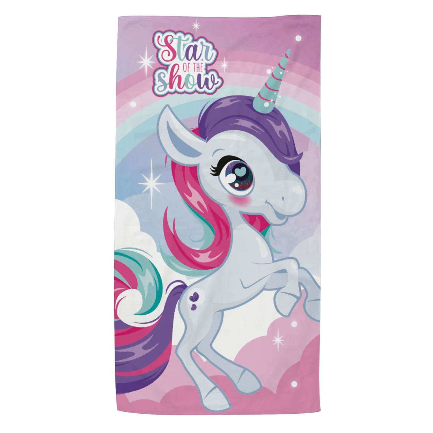 Unicorn beach towel 70x140cm-0