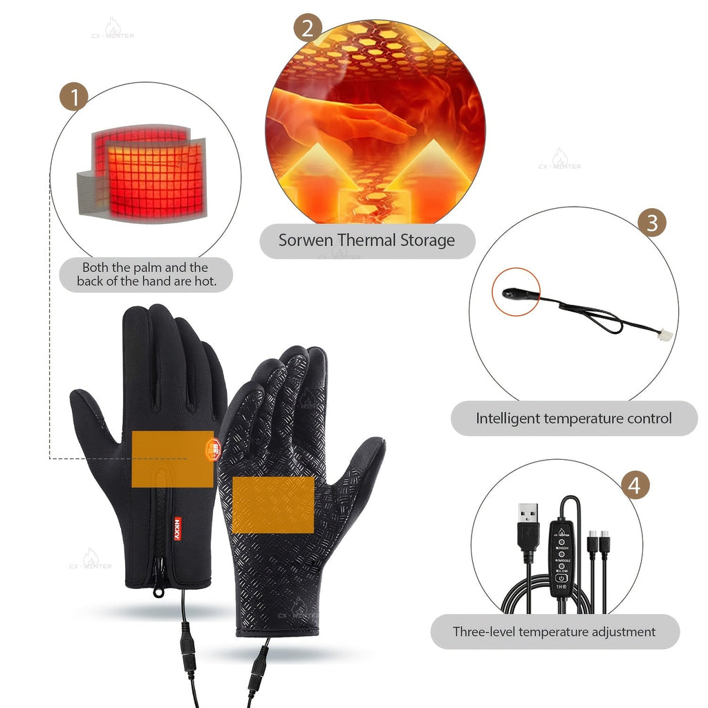 NNETM Intelligent Electric Heating Gloves