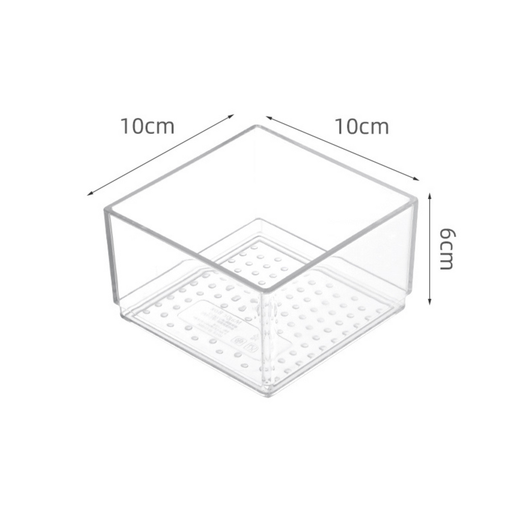 Small Clear Drawer Organisers