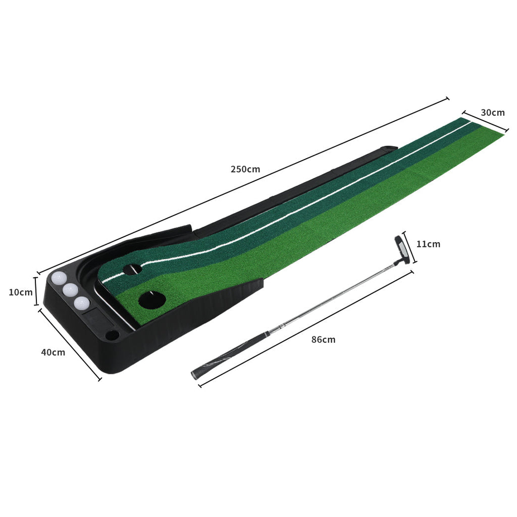 Centra Golf Putting Mat 250cmx40cm Portable-1