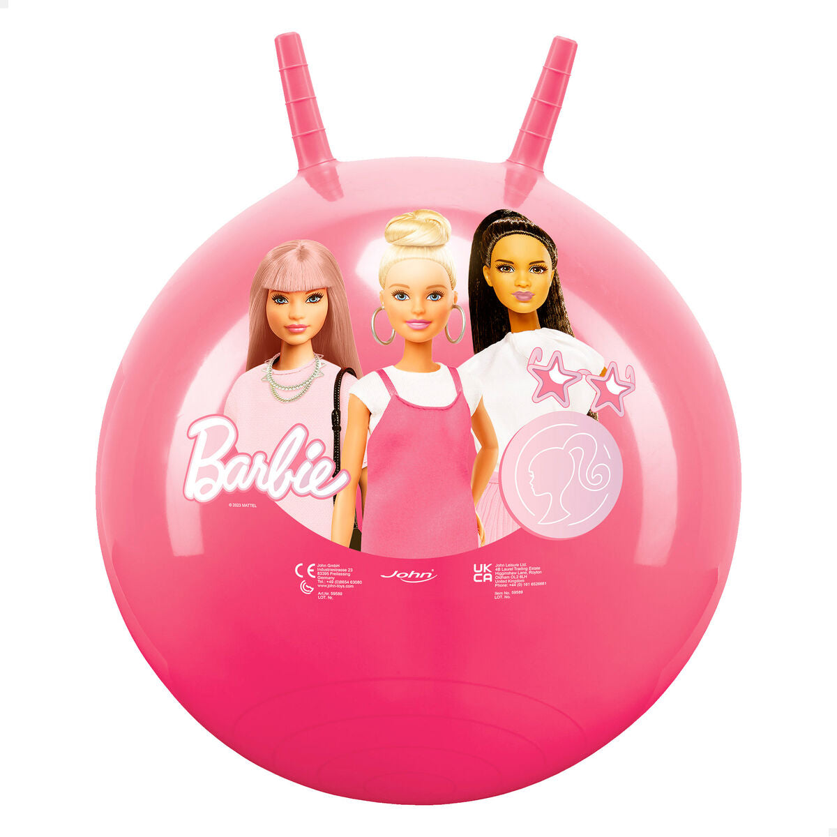 Jumping Ball Barbie Pink-0