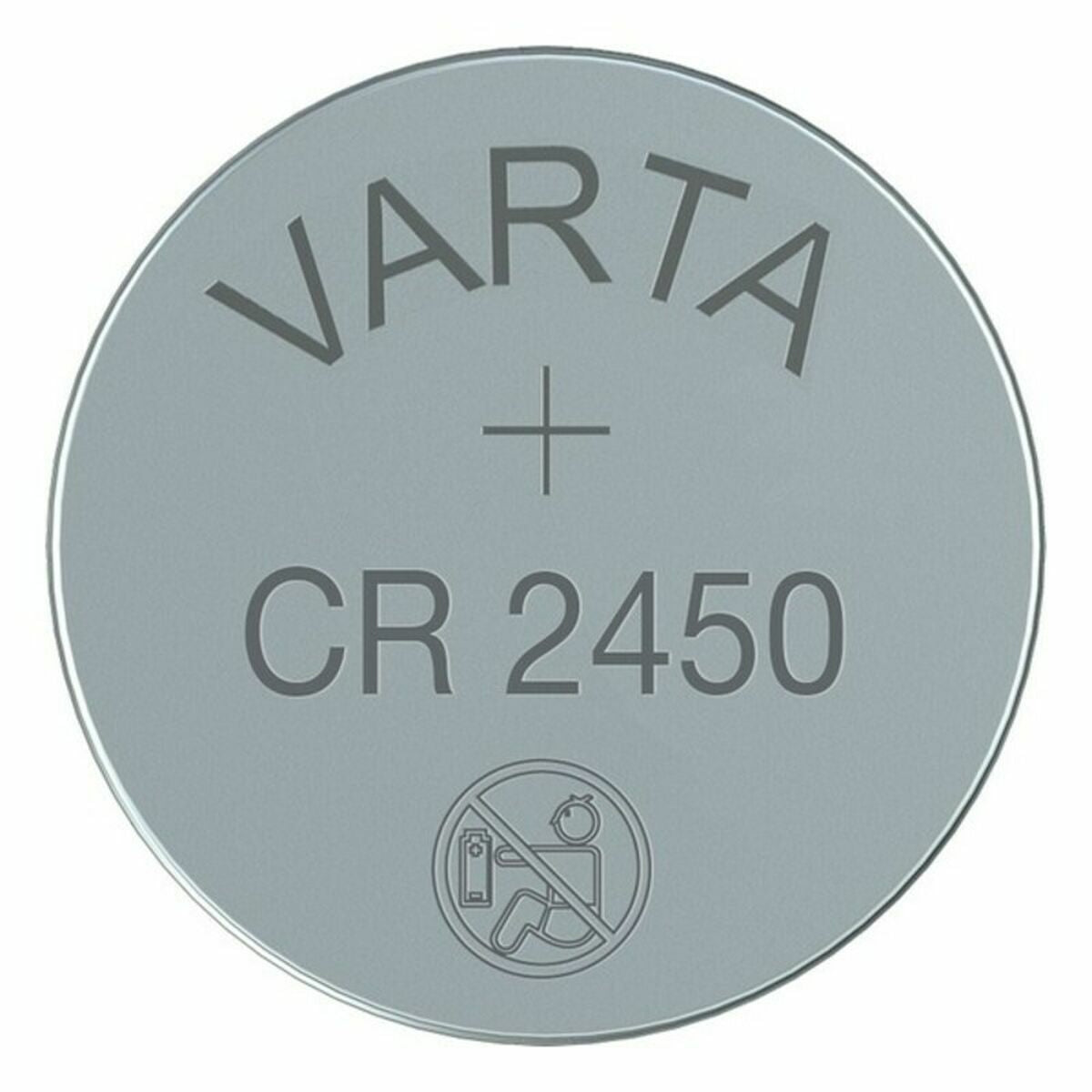 Lithium Button Cell Battery Varta CR2450 3 V CR2450 560 mAh 1.55 V-1