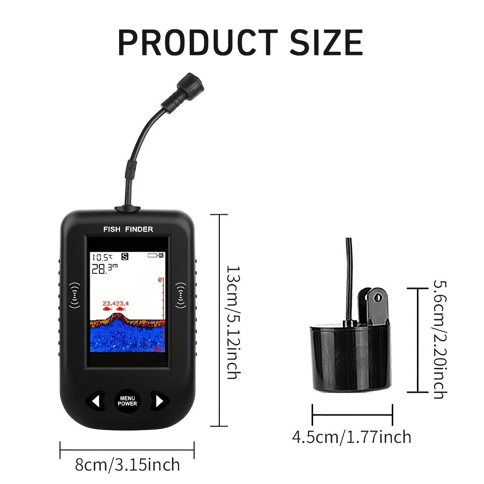NNETM Fish Finder Sonar with Wired Transducer