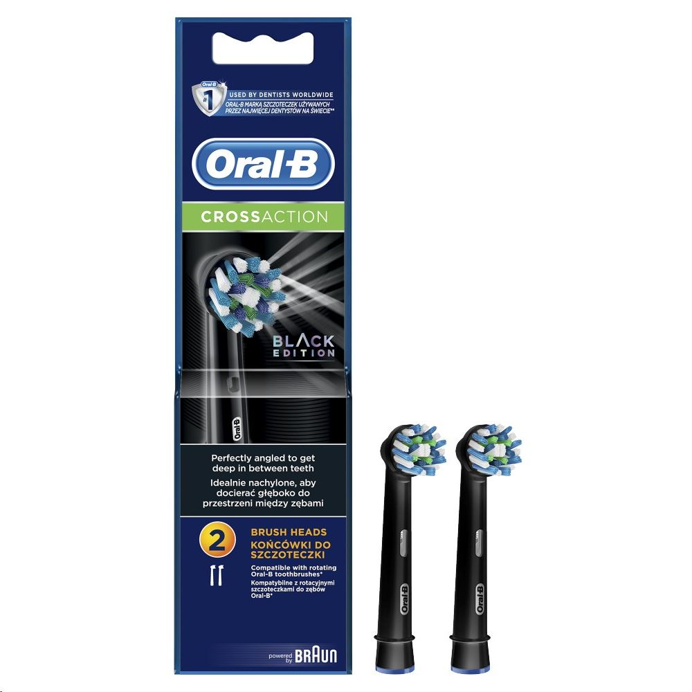 Braun Oral-B EB50BK-2 Cross Action pótfej 2db-0