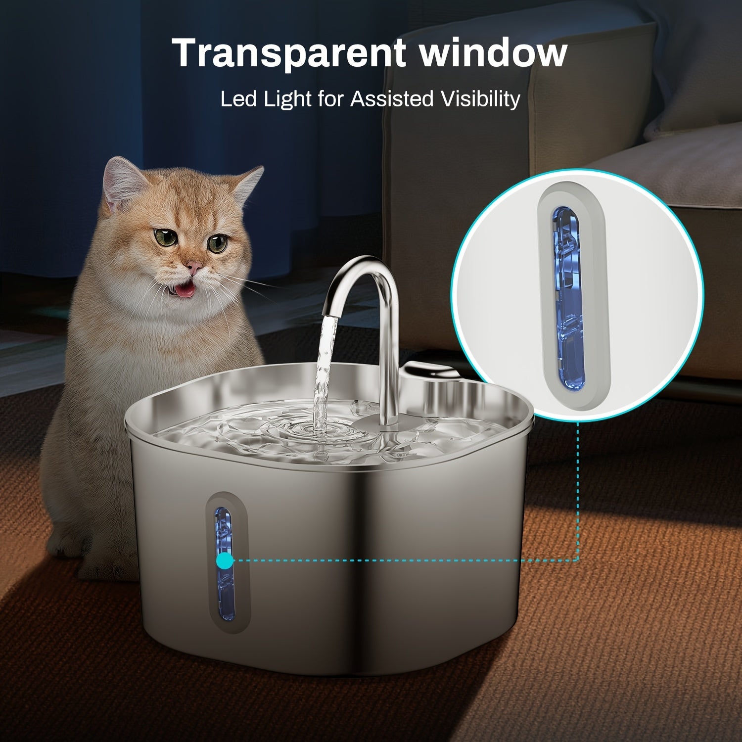 NNETM Smart Pet Water Dispenser & Automatic Cat Feeder Set-2