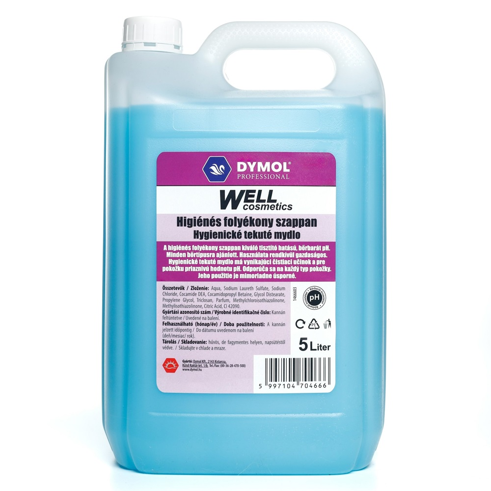 Dymol Folyékony krémszappan 5 liter Well higiénés-0