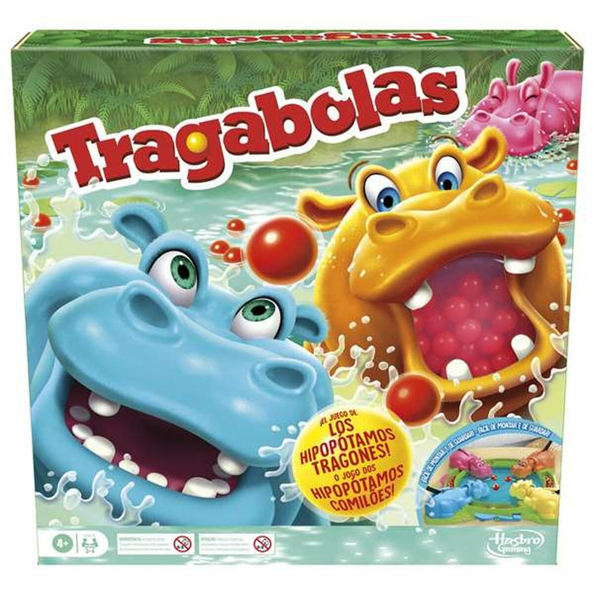 Board game Hasbro  Tragabolas-1