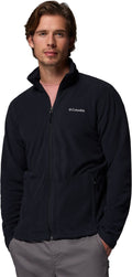 Columbia fast trek™ light fz fleece men's outdoor sweater - black-0