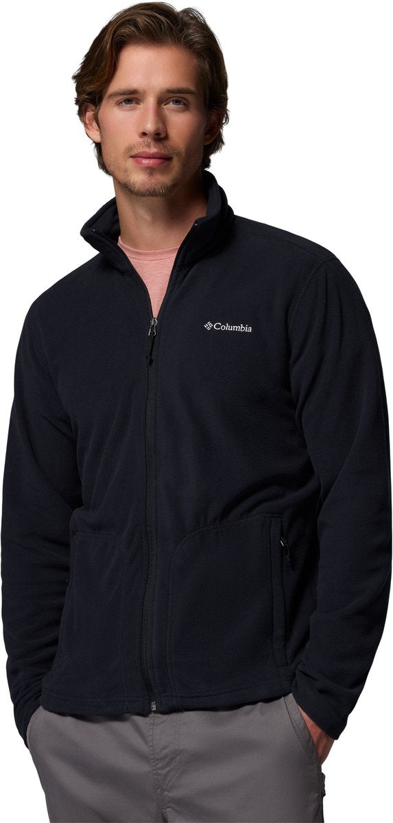 Columbia fast trek™ light fz fleece men's outdoor sweater - black-0