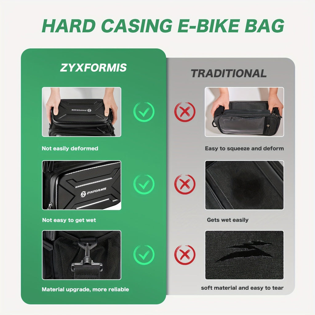Bicycle Handlebar Bag with Phone Case Mount-3