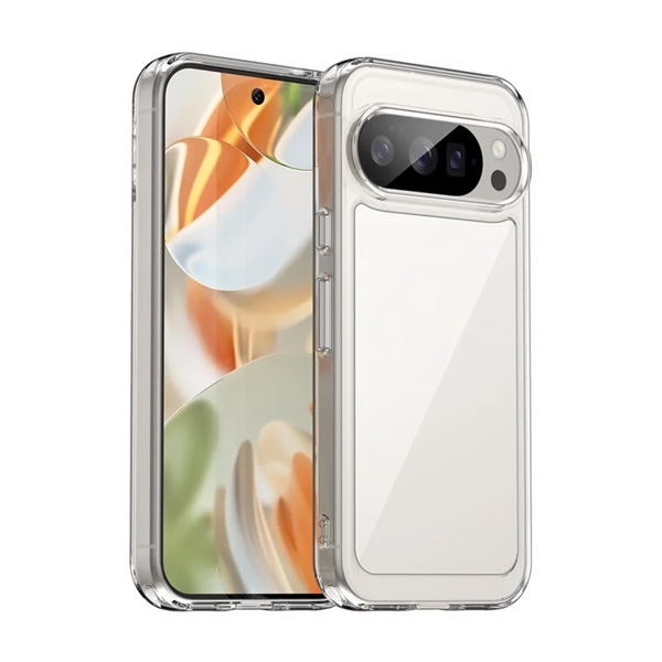 Szilikon telefonvédő (ütésállóság, átlátszó hátlap) ÁTLÁTSZÓ Google Pixel 10 Pro / Pixel 10 "Gigapack csomagolás" (GP-174322)