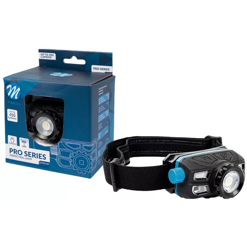 M-Tech , Fejlámpa LED, 450LM (72ILPRO107)-0