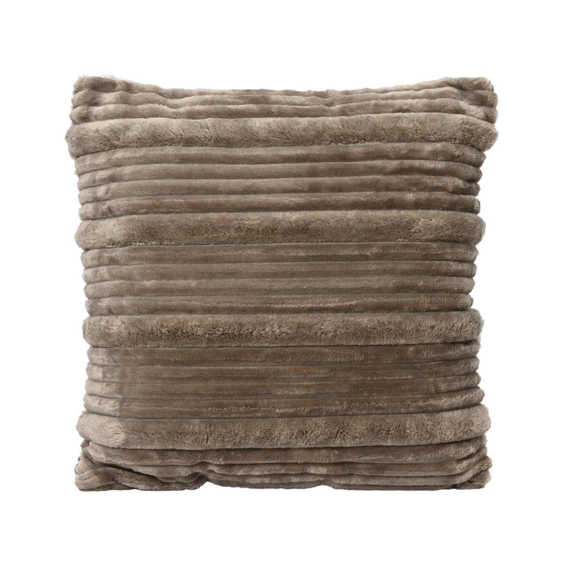 Decoris decorative cushion polyester gray 45x45cm-0