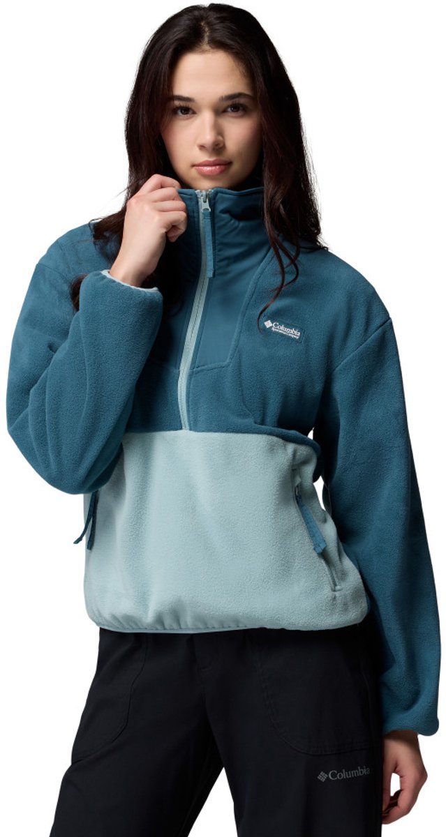Columbia sequoia grove™ 1 2 zip fleece women's outdoor sweater - everblue, crushed blue