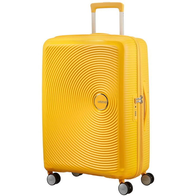 American Tourister Soundbox Spinner 67 EXP Golden Yellow-0