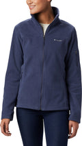 Columbia fast trek ii fleece vest women adults - closure and pockets with zipper - outdoor vest - blue - size XL