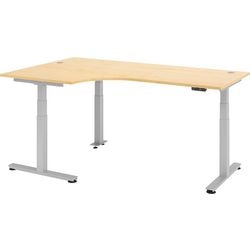 Bach sit-stand desk Hammerer maple 200x120x127cm-0