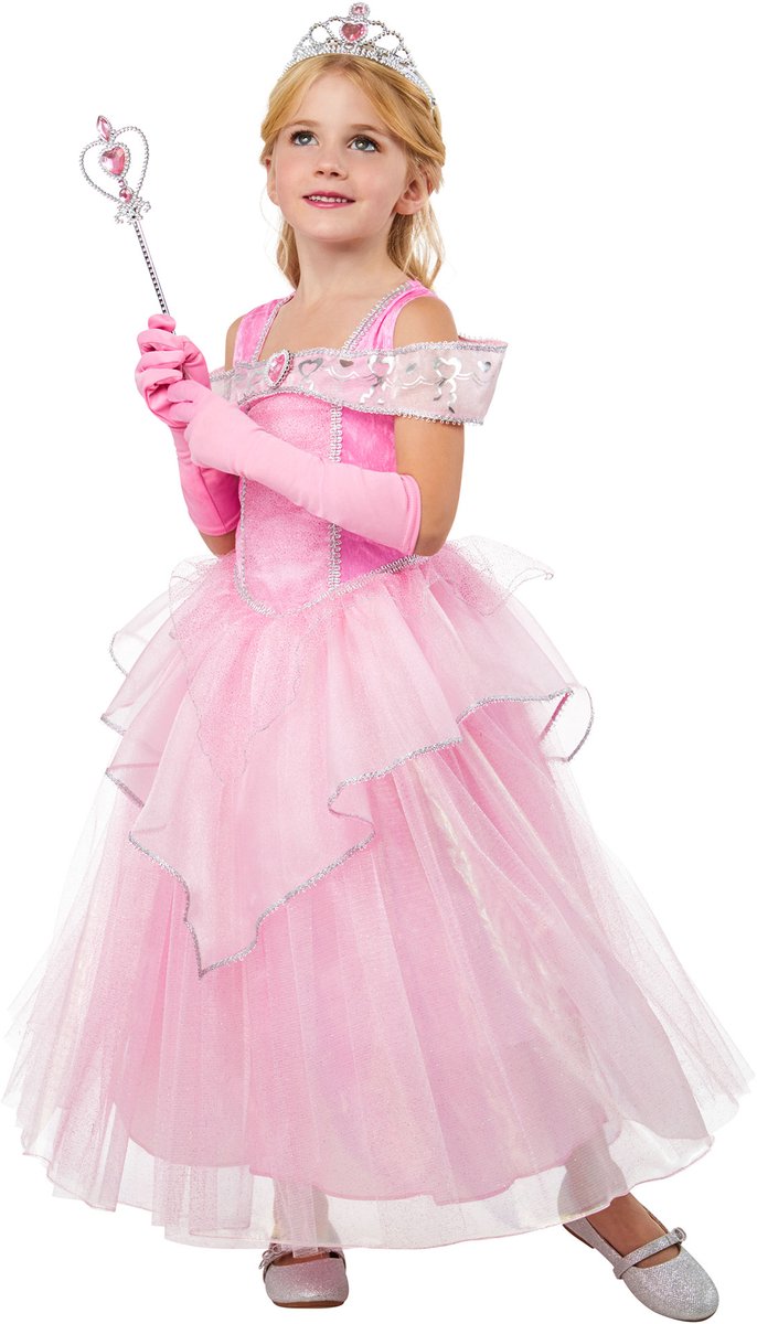 Rubies pink princess children's costume - - size 7-8 years-0